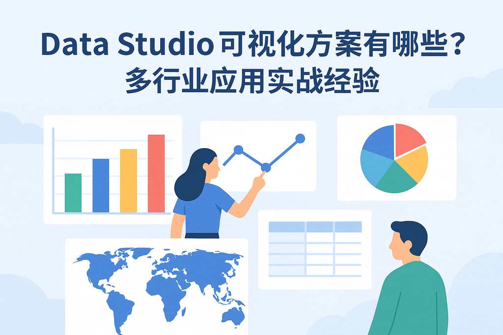 Data Studio可视化方案有哪些？多行业应用实战经验
